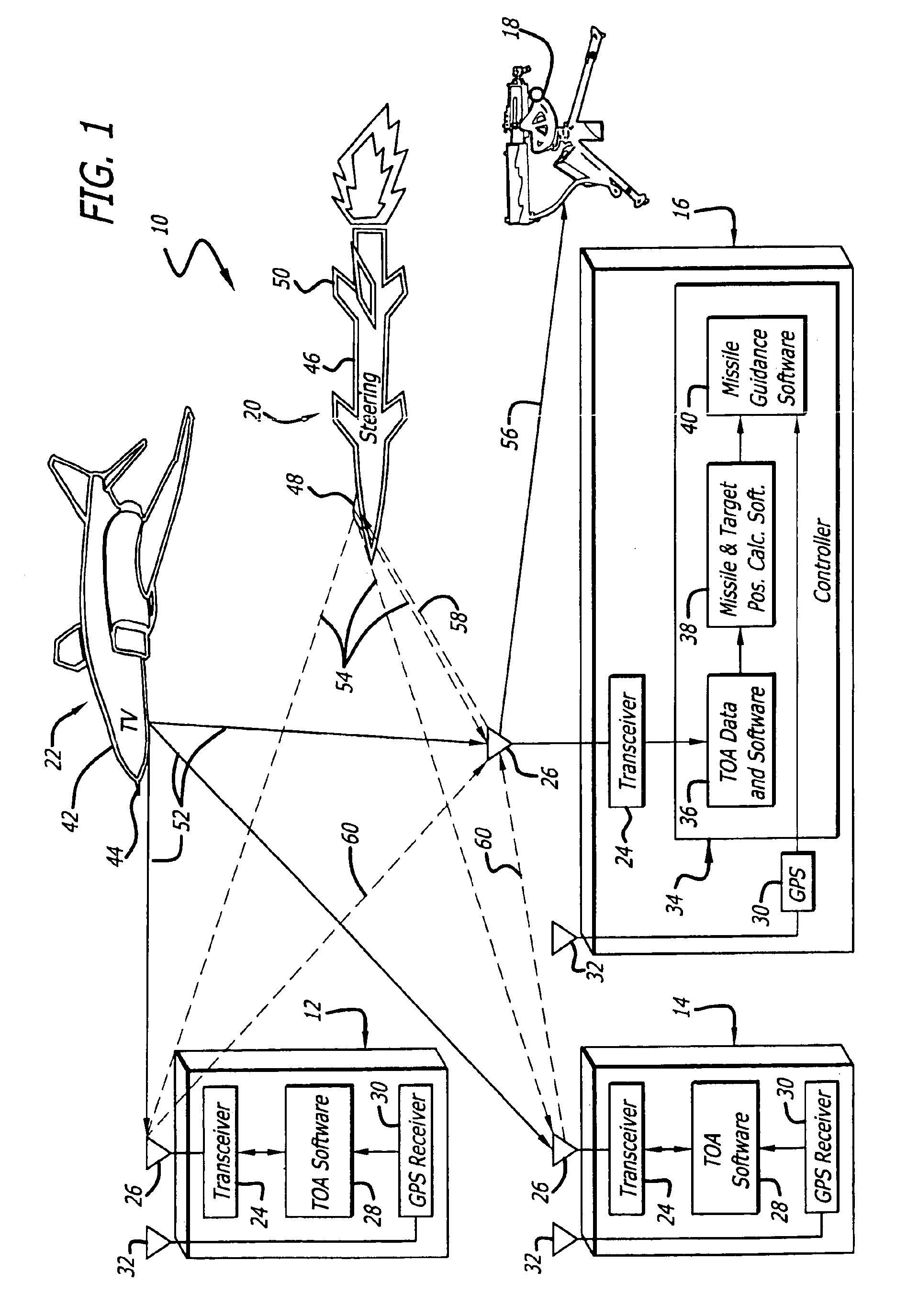 System and method for locating a target and guiding a vehicle toward the target