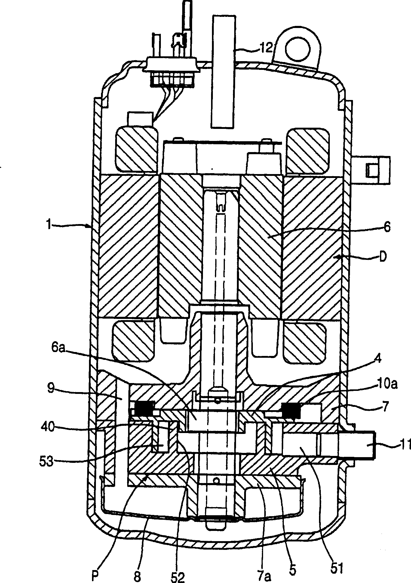 Orbiting vane compressor