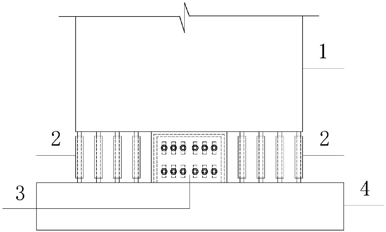 Swinging shear wall