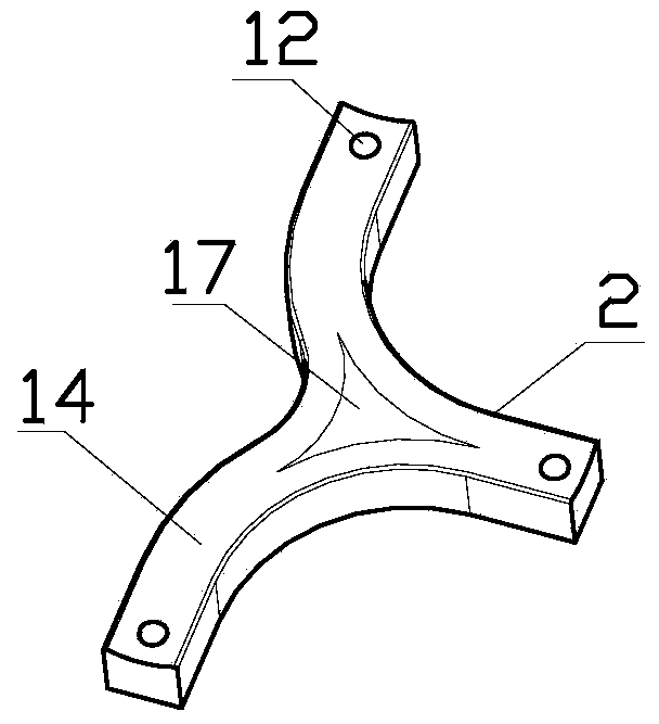Forming method of tee joint half-tube part and compound punching die