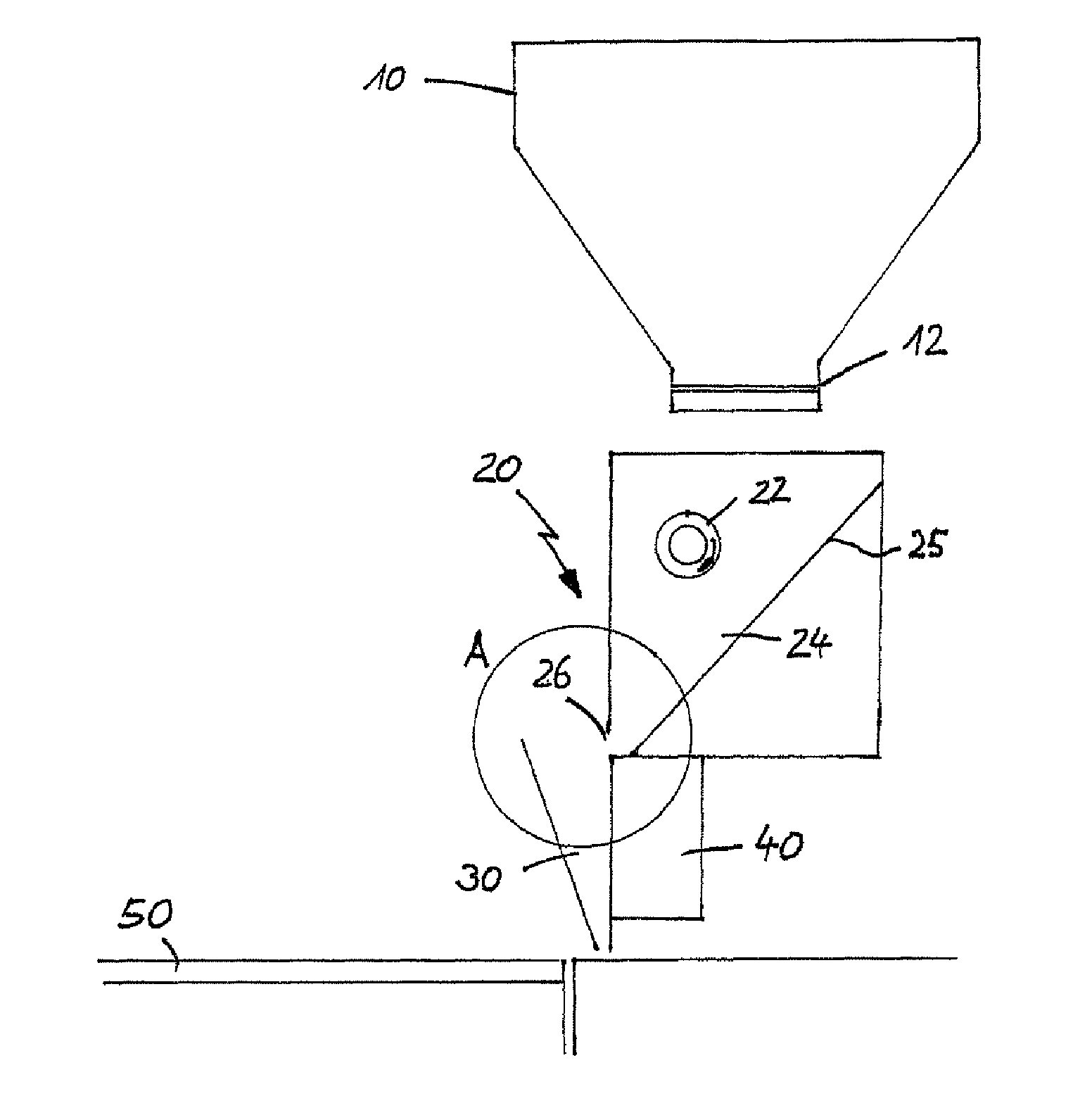 Method of, and apparatus for, applying flowable material across a surface