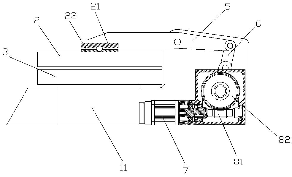 Motor-driven pressing machine