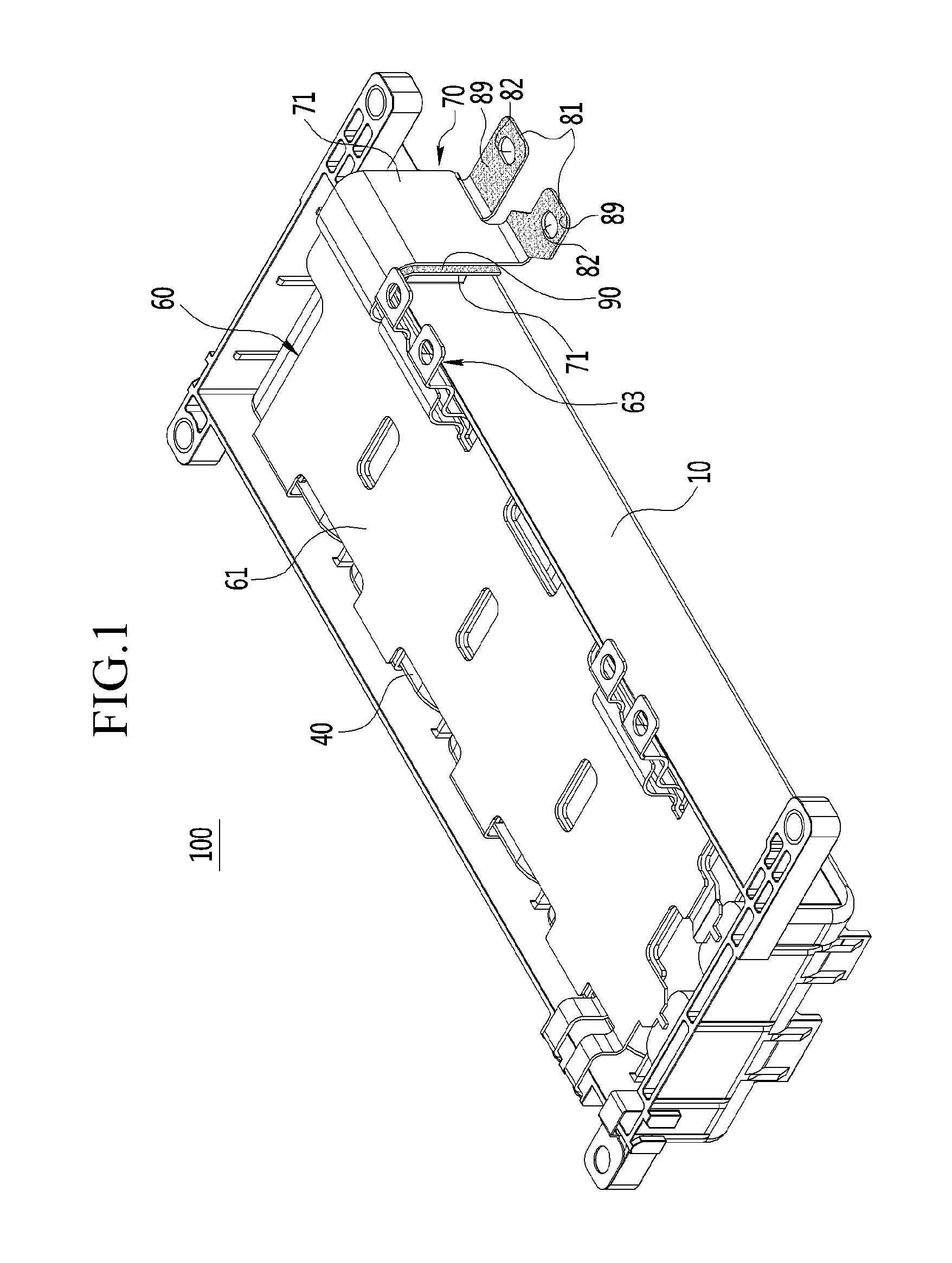 Capacitor for inverter of vehicle