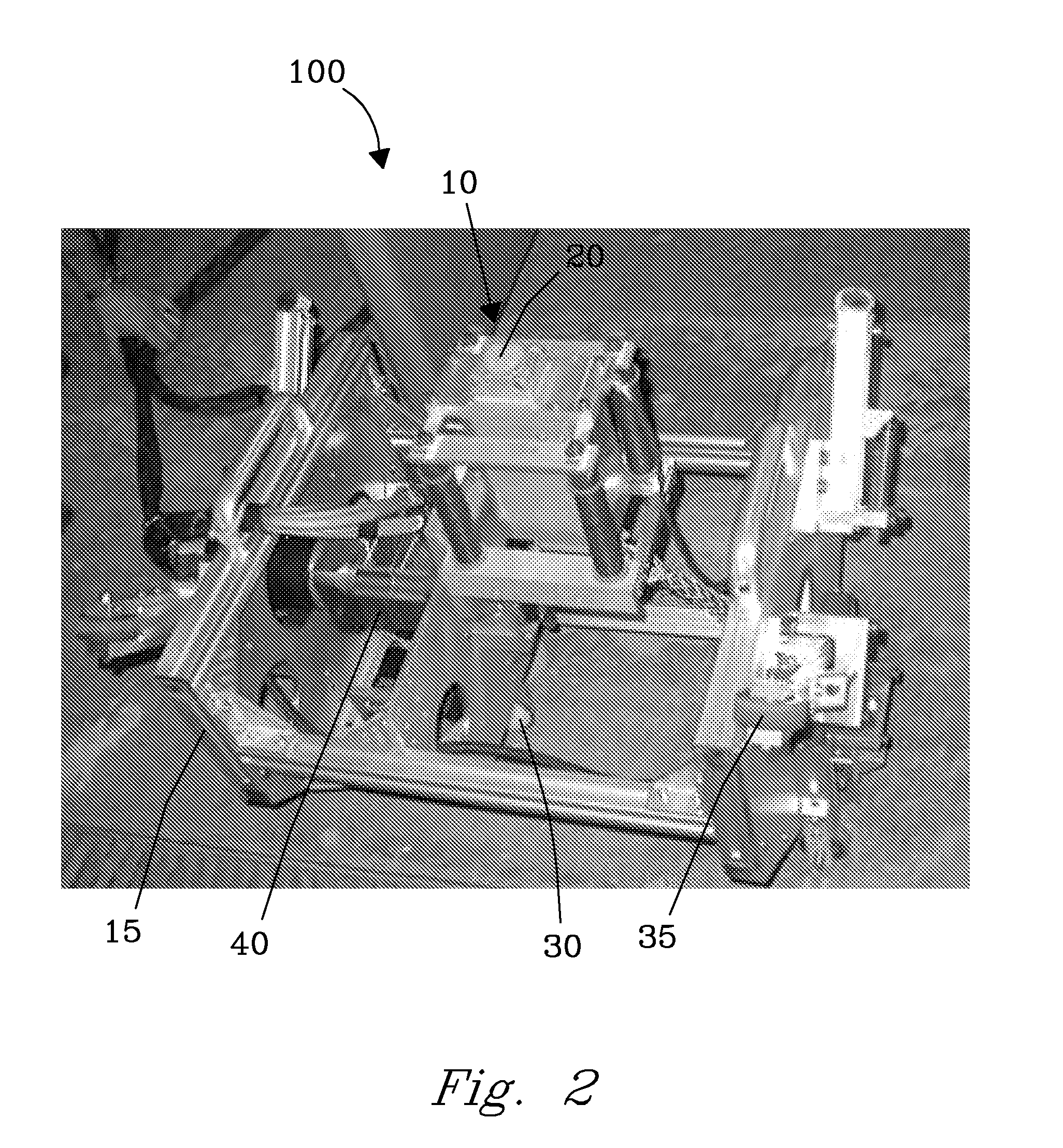 System and process for ultrasonic characterization of deformed structures