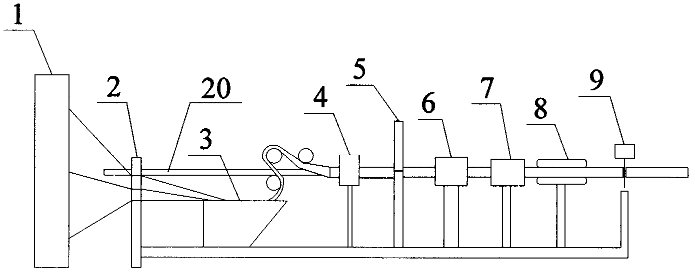 Fiber reinforced polymer (FRP) tendon and stainless steel tube composite and preparation technology thereof