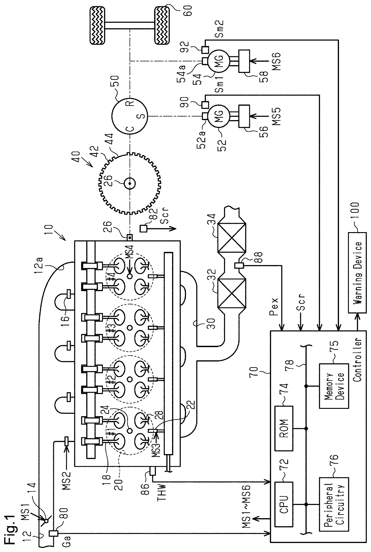 Misfire detection device for internal combustion engine, misfire detection method for internal combustion engine, and memory medium