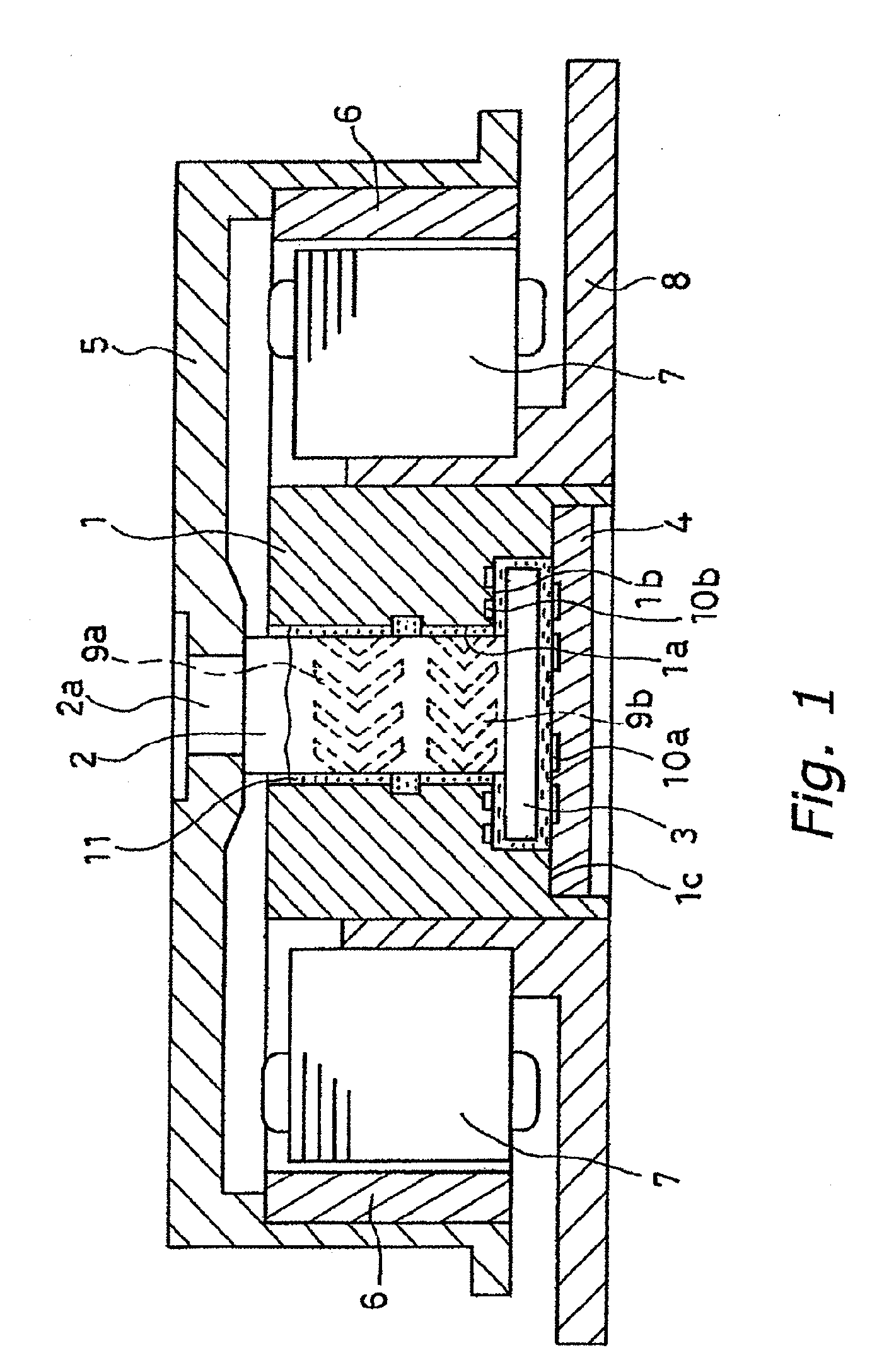 Hydrodynamic bearing device