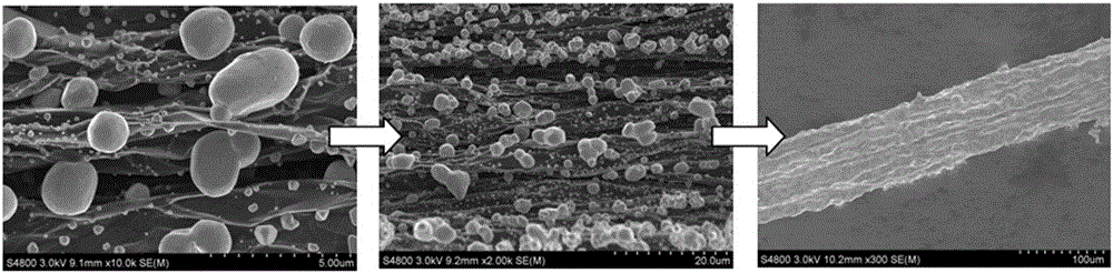 Graphene-copper composite fiber and preparation method thereof