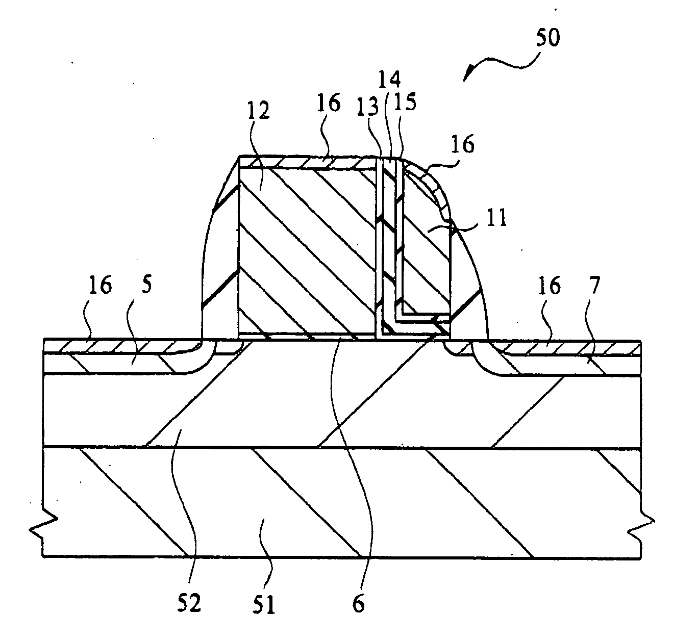 Method of fabricating nonvolatile semiconductor memory devices with uniform sidewall gate length