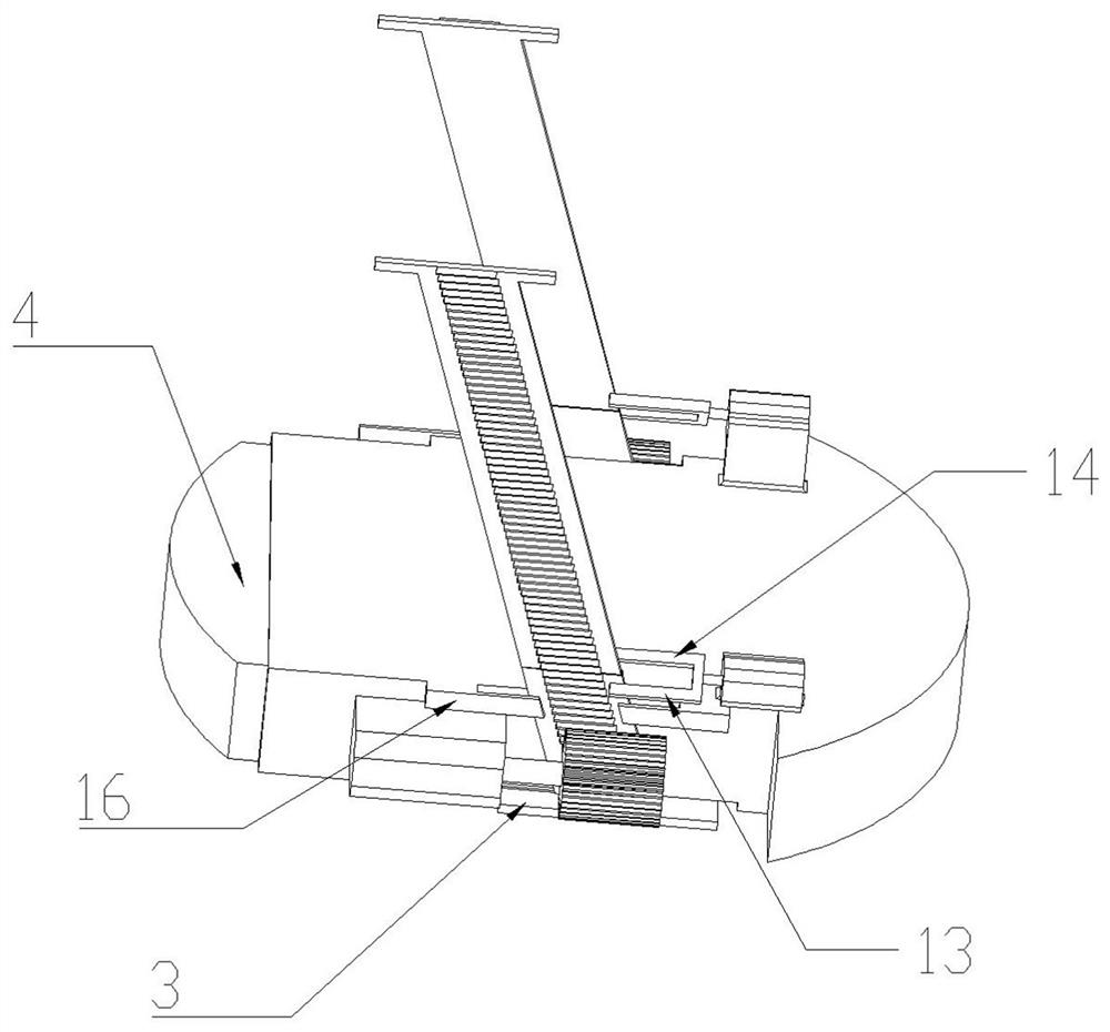 Floor sweeping robot with stair climbing function