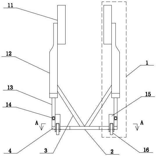 Novel electric bicycle supporting frame