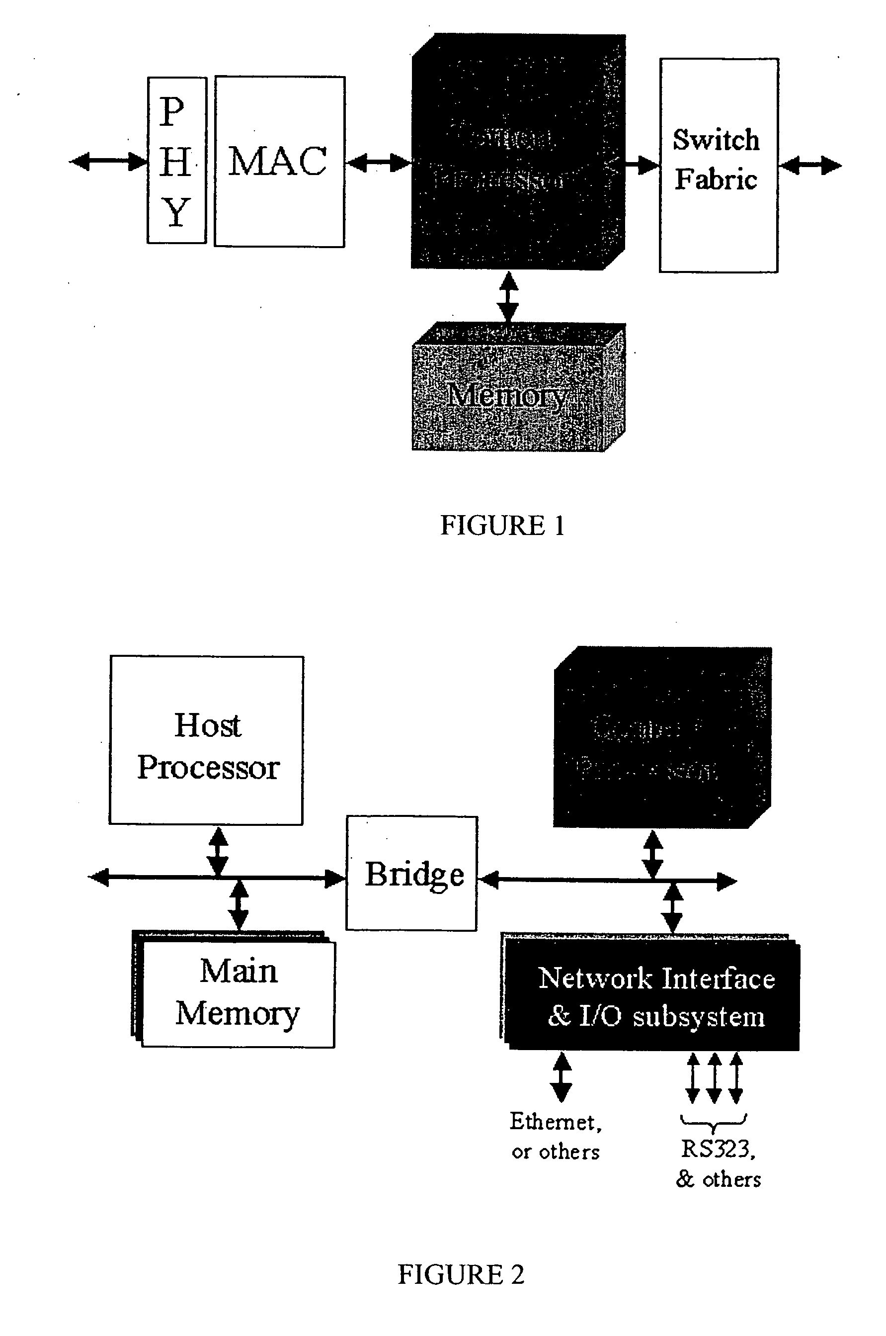 Network content processor including packet engine