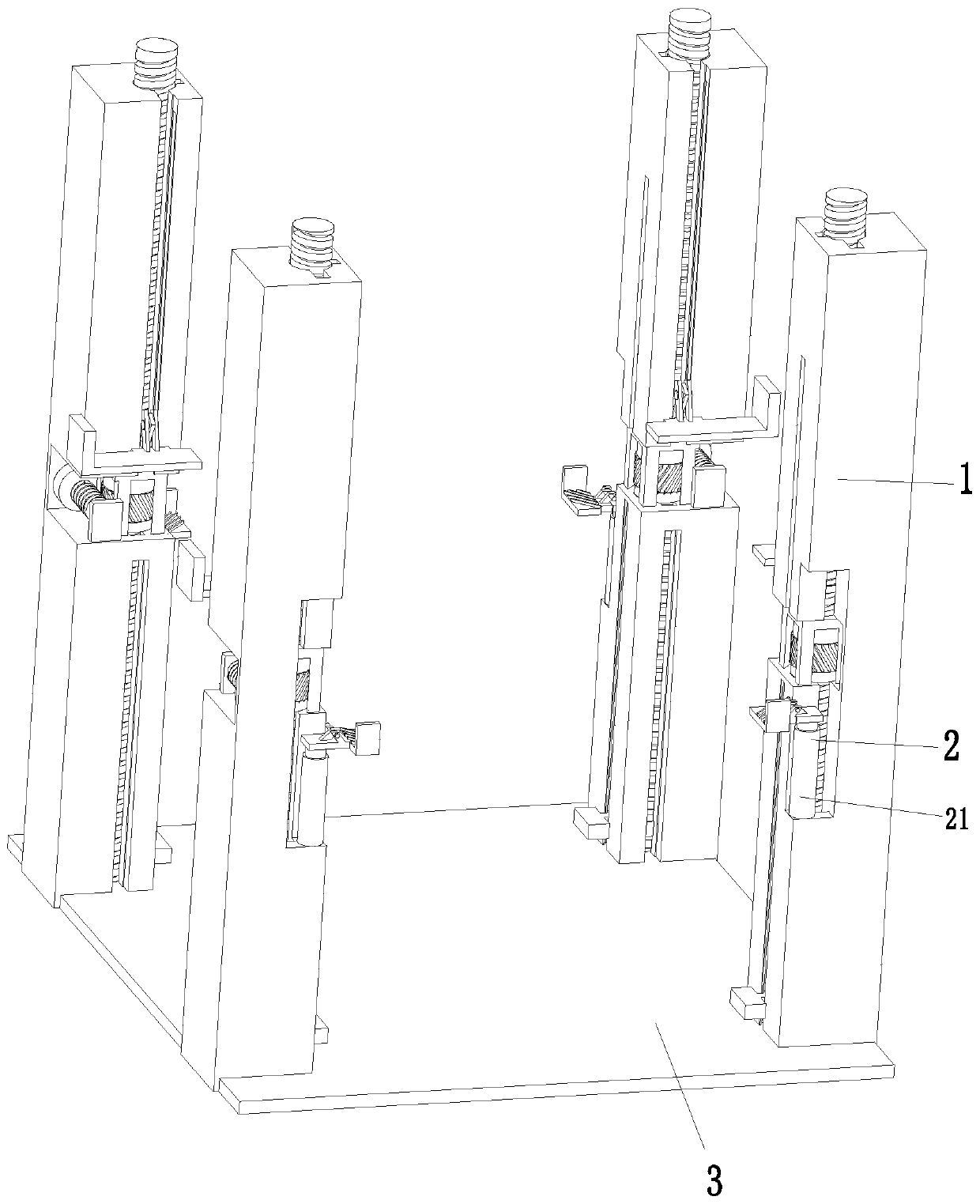 A kind of lifting board construction device and raising board construction method for prefabricated building