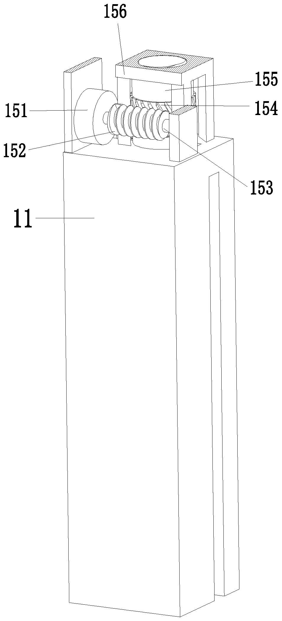 A kind of lifting board construction device and raising board construction method for prefabricated building