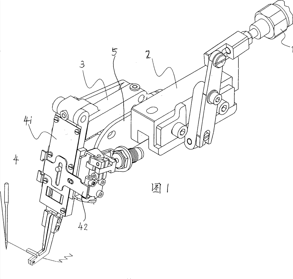 Thread holding device of sewing machine