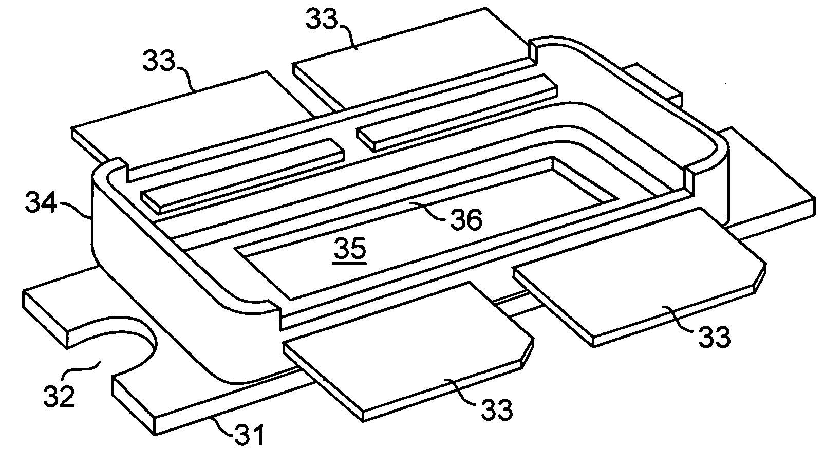 Leadframe designs for integrated circuit plastic packages