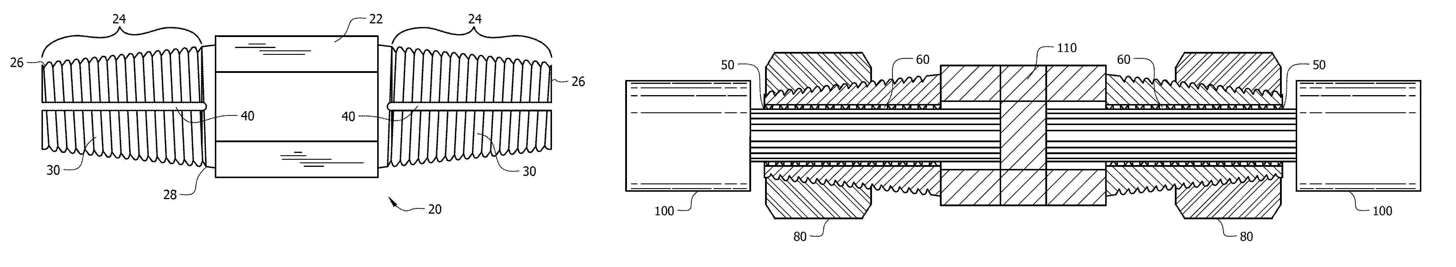 Connector device for joining multiple conductors