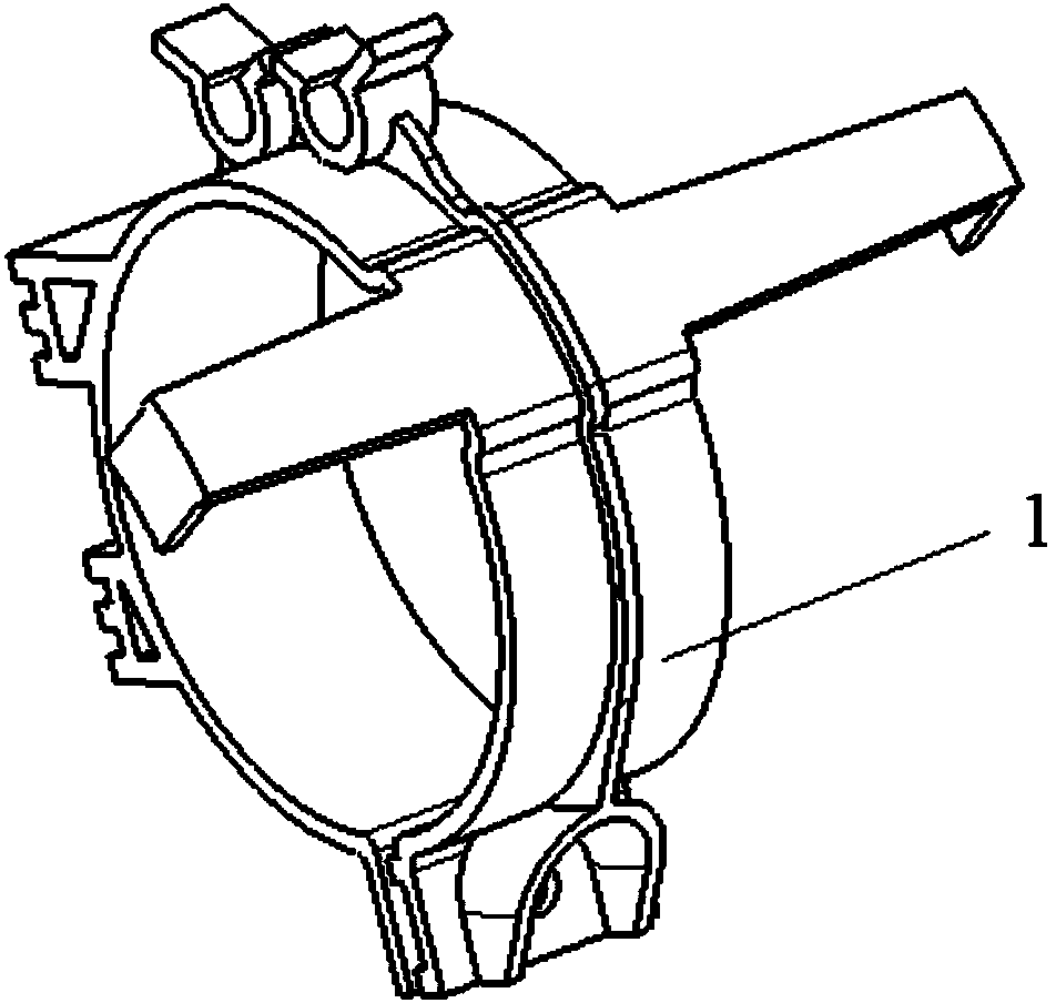 Fixed support of fuel filter and automobile