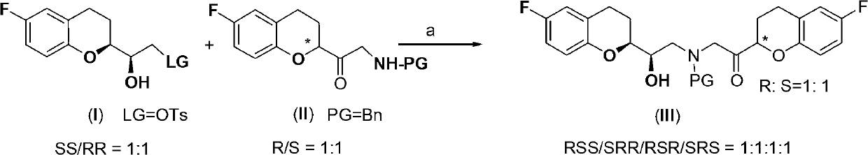Method for preparing nebivolol racemate hydrochloride