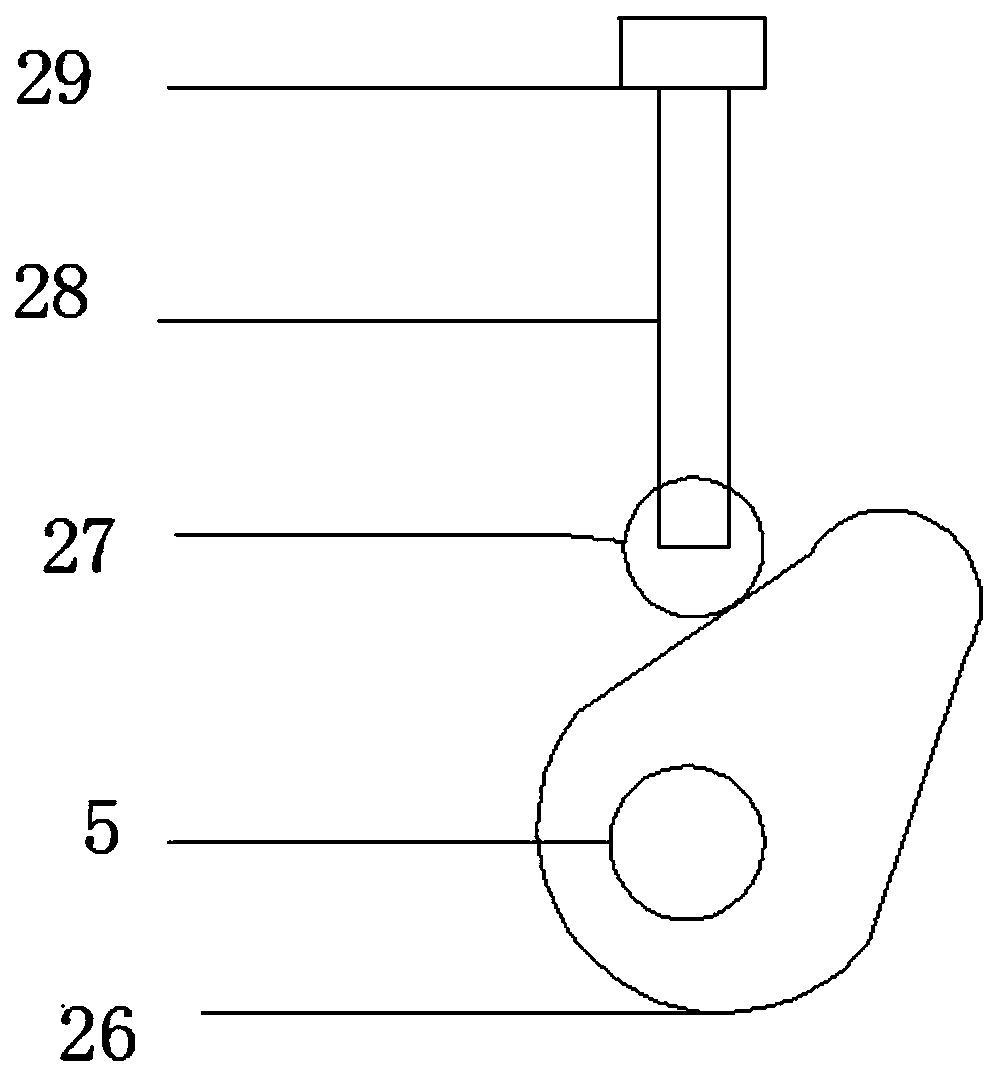 Rubber pulverizing device for rubber producing machining