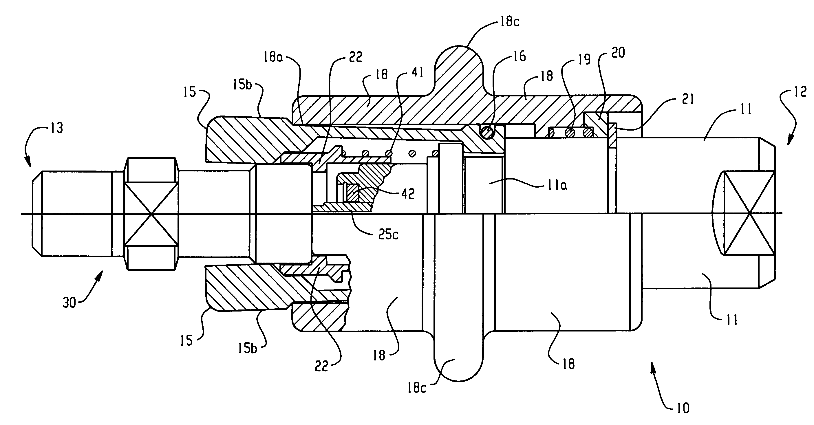 Rapid connection coupling