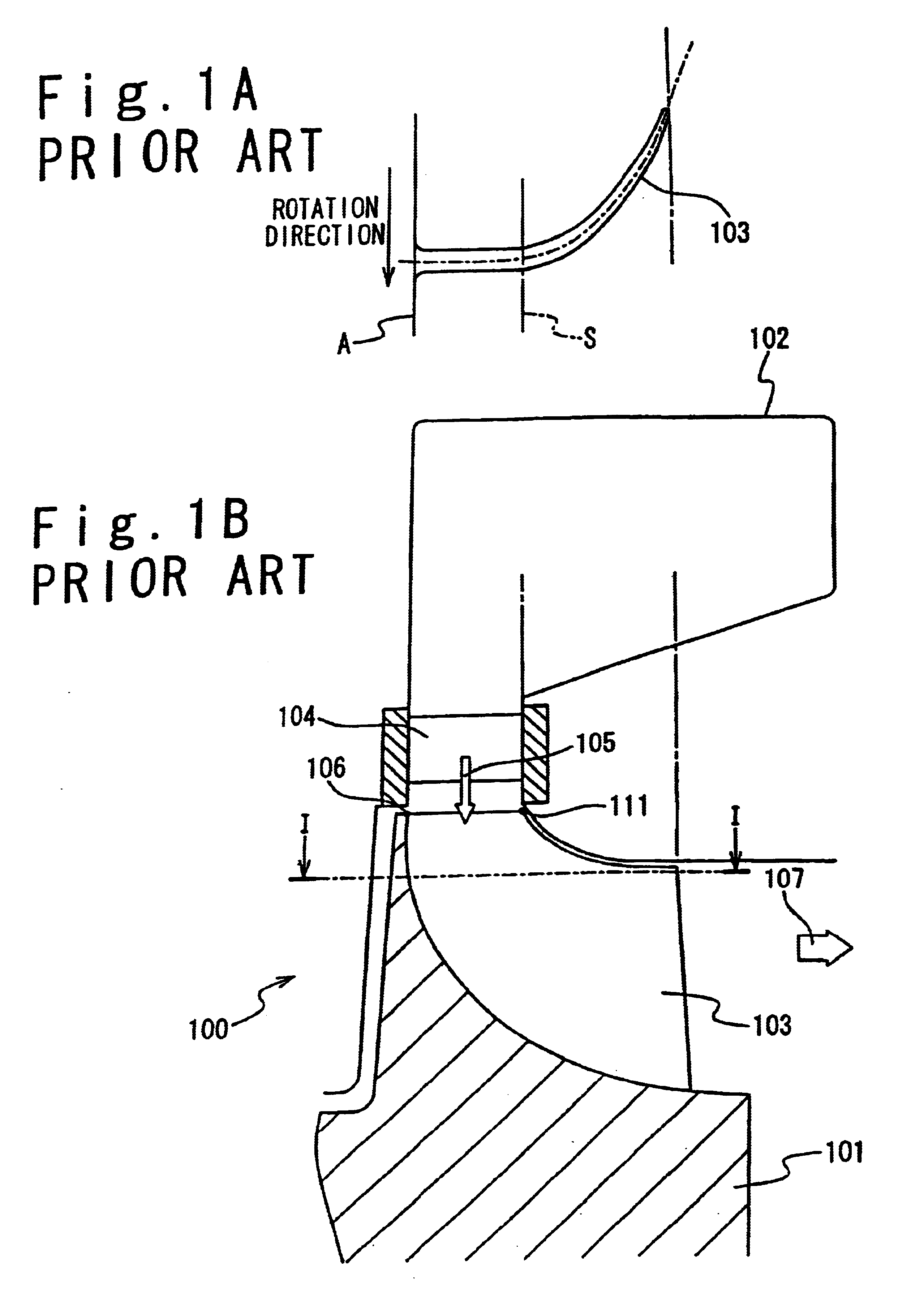 Mixed flow turbine and mixed flow turbine rotor blade