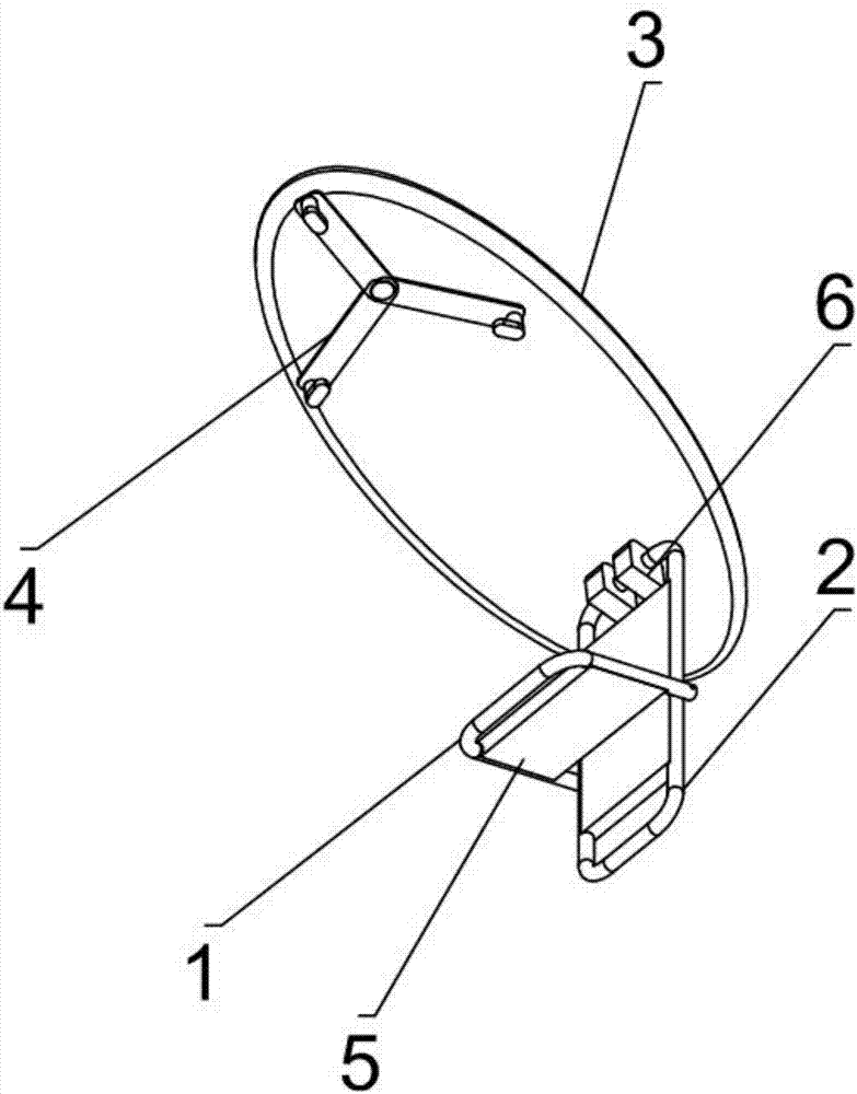 Portable sunshade frame