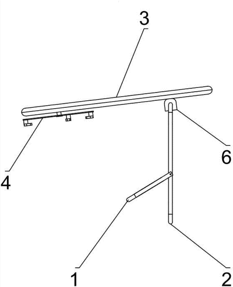 Portable sunshade frame