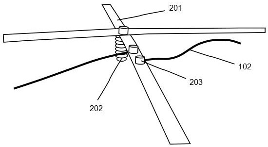 Urban rail cloud platform machine room matrix type lightning protection grounding system and access method thereof