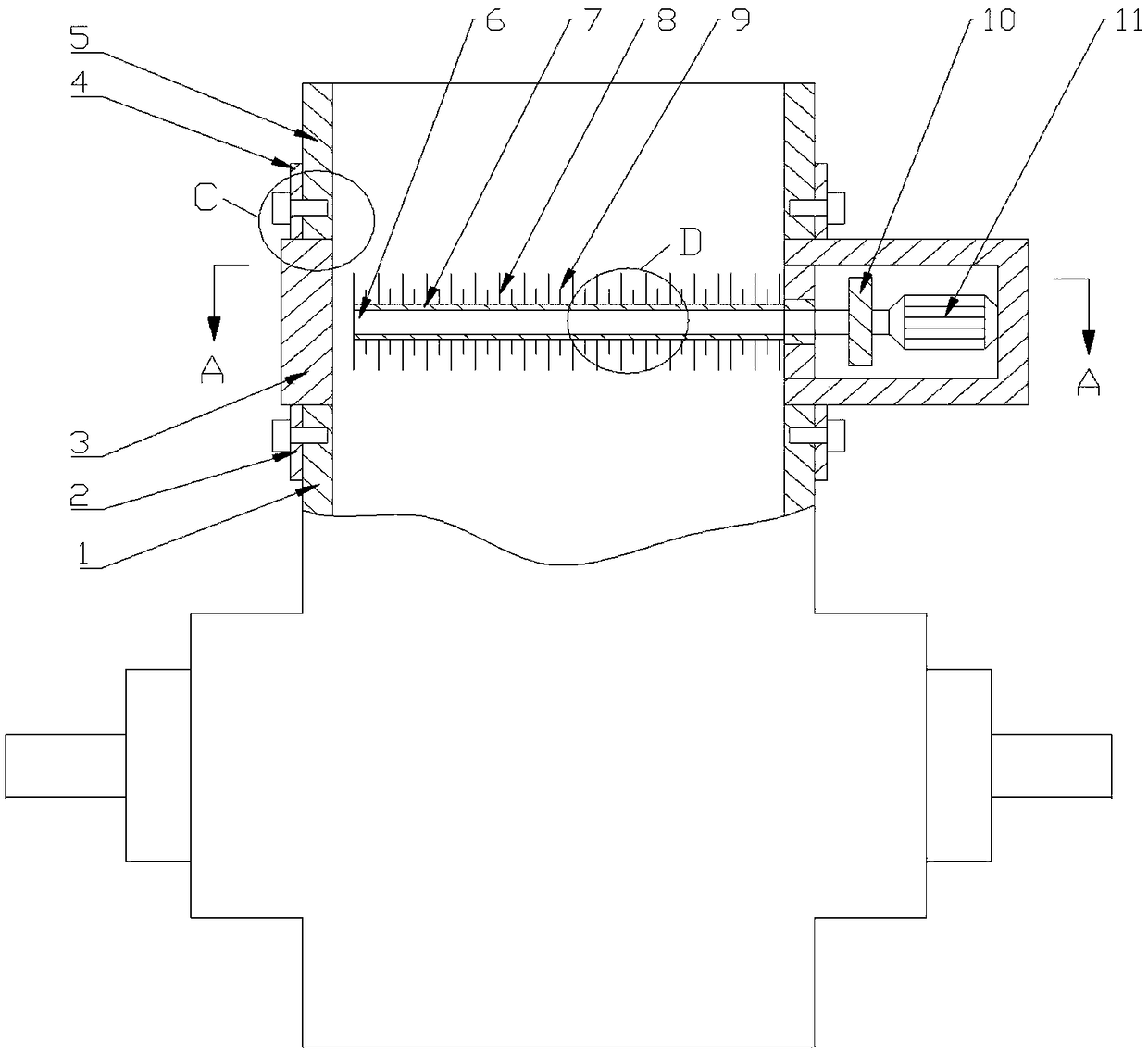 Air seal machine with anti-blocking mechanism