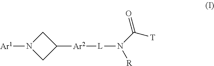 New azetidine derivatives, pharmaceutical compositions and uses thereof