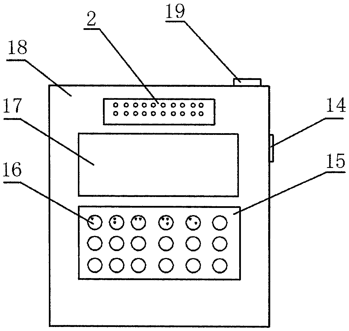 A depth information perception brain-computer fusion obstacle avoidance navigation device