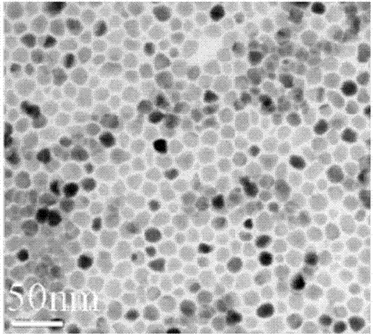 Preparation method of pattern and size controllable CuInSe2 nanoparticles