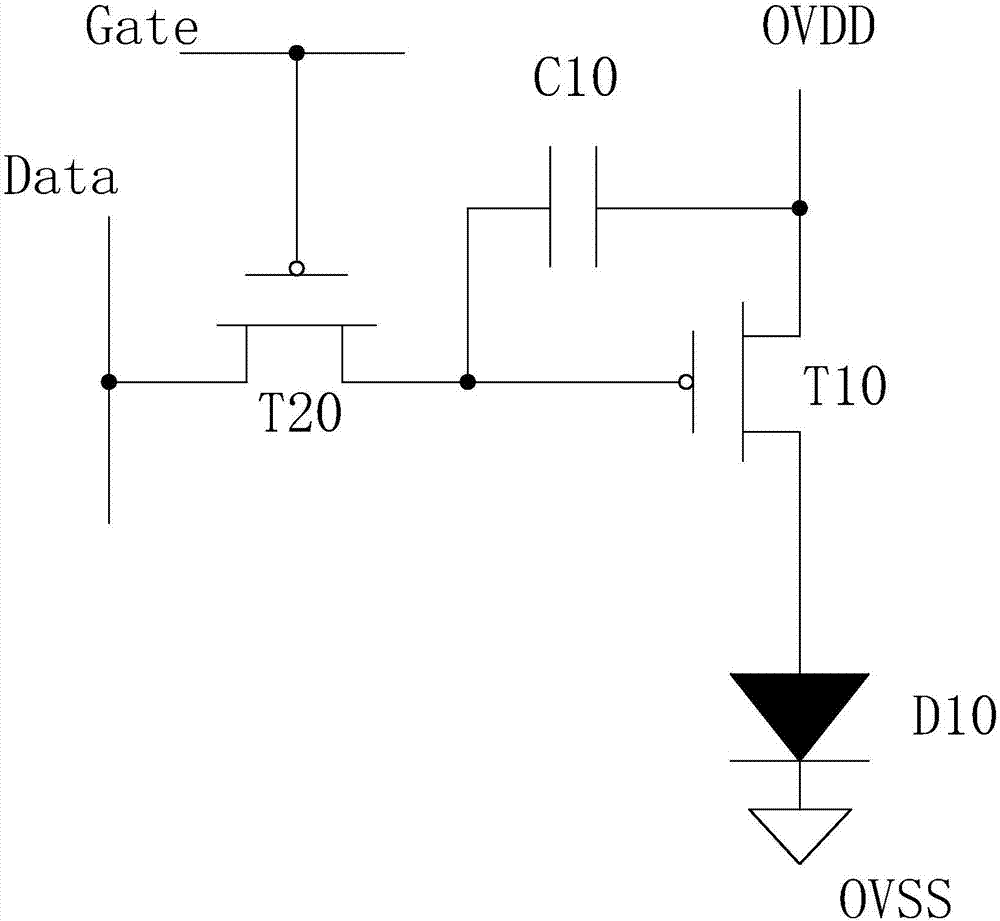 Active matrix organic light emitting diode (AMOLED) pixel driving circuit and pixel driving method