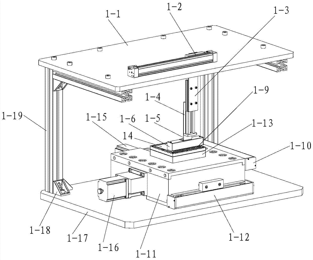 Automatic detection, trimming and sorting device and method for large-array resistance type strain gauges