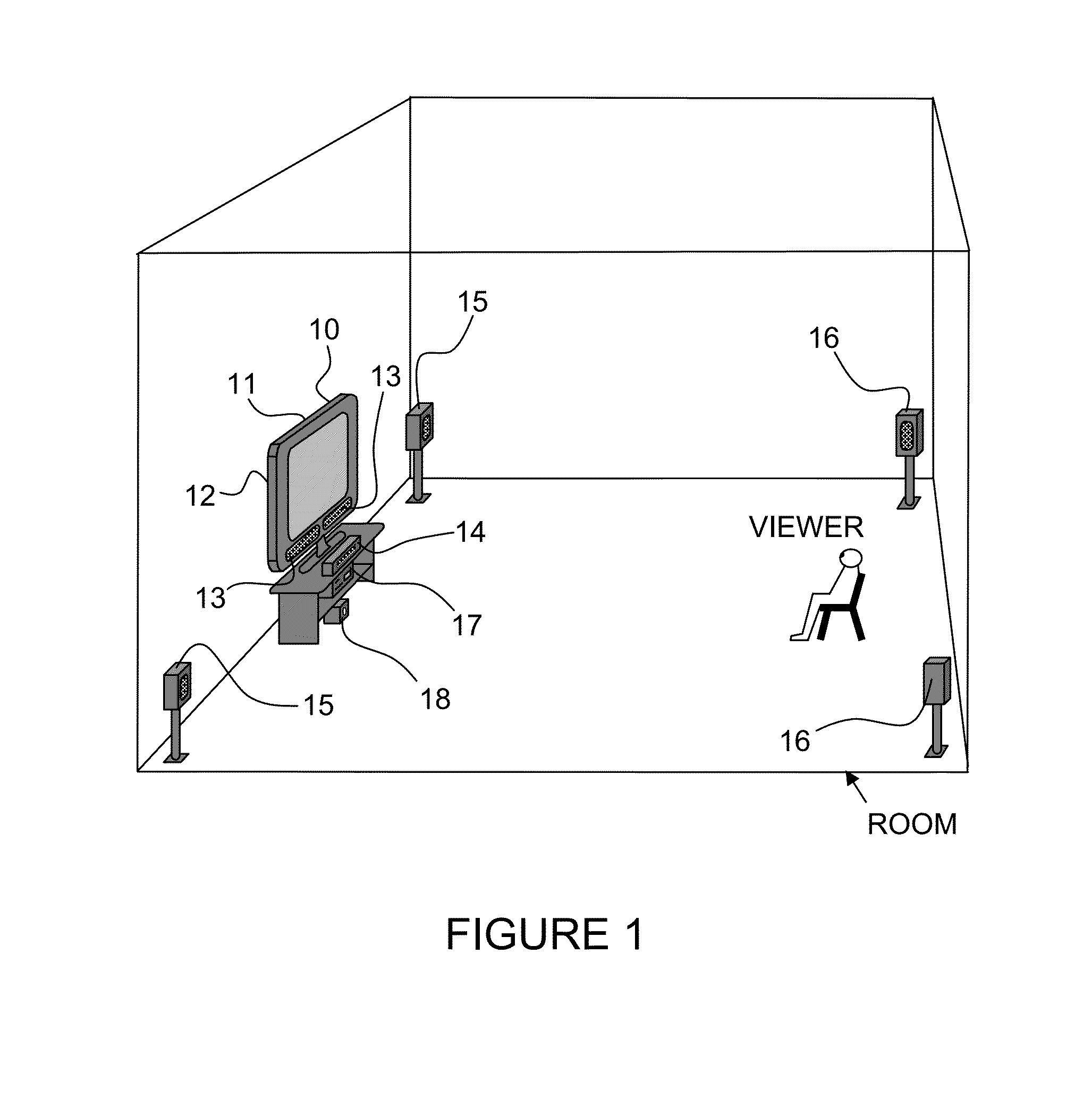 Flat panel displaying and sounding system integrating flat panel display with flat panel sounding unit array