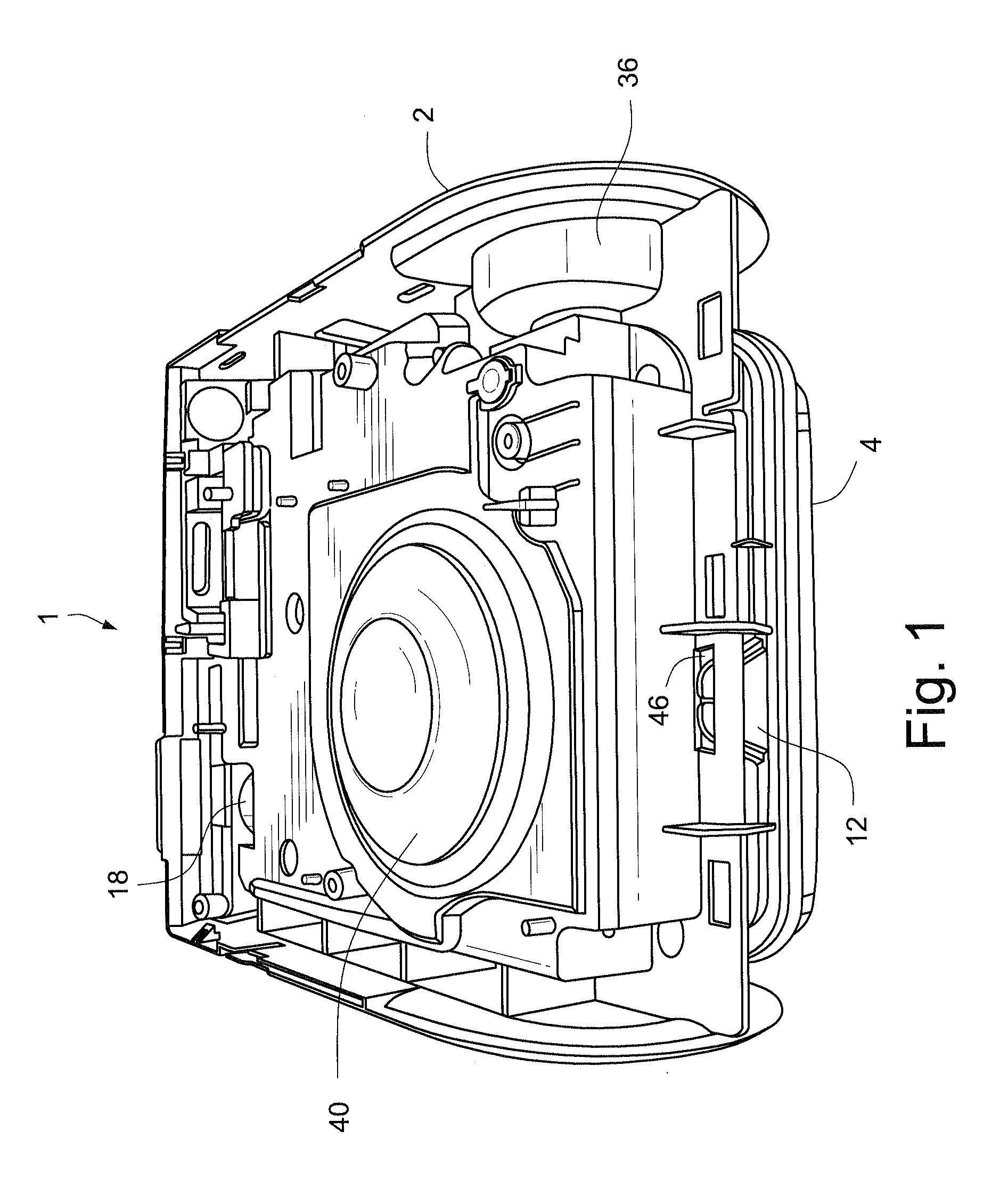 Flow generator chassis assembly with suspension seal