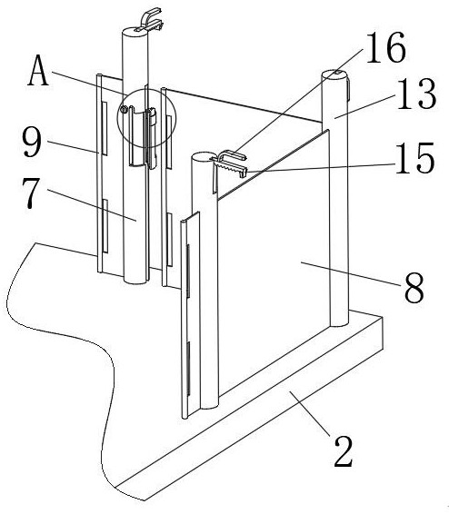 Construction machinery engineering hanging basket