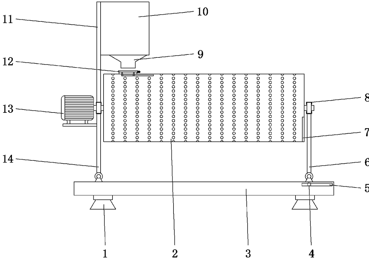 Preparation device of antibacterial coating of implantable medical instrument