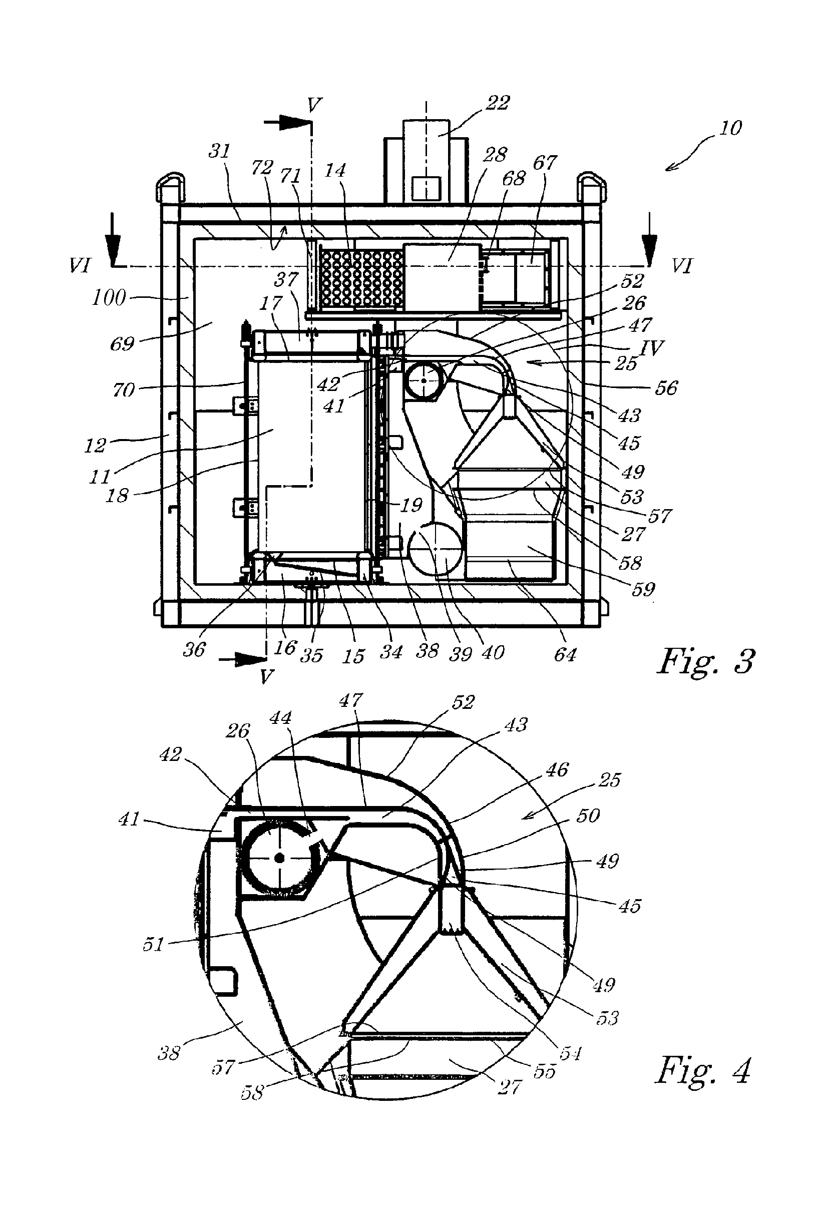 Fuel cell assembly comprising an improved catalytic burner
