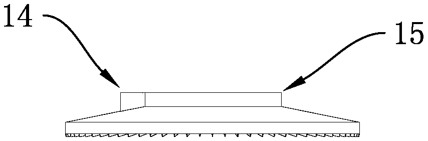 A kind of crushing and threshing device for hard plant fruit pods and using method thereof