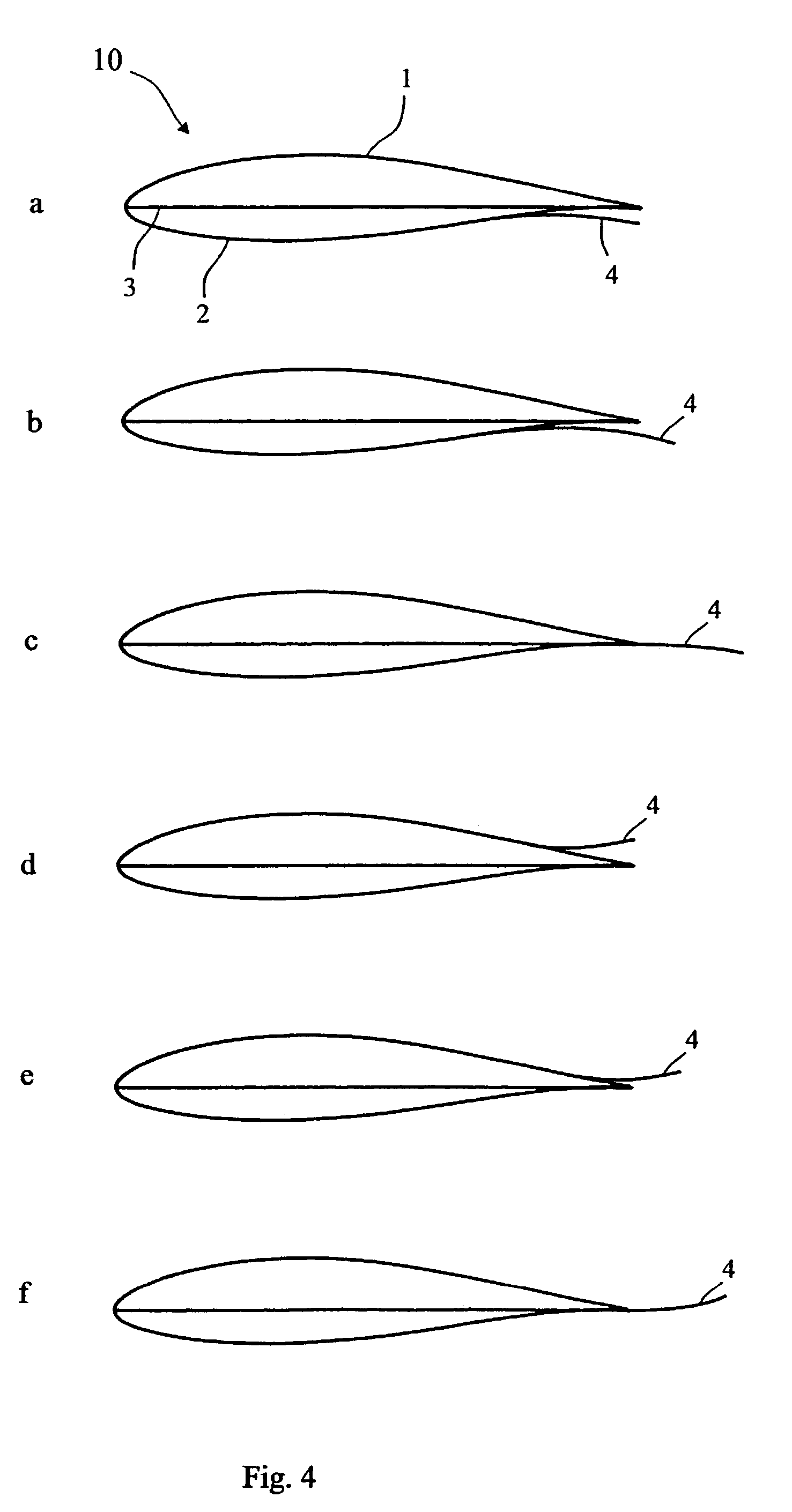 Wind turbine rotor blade comprising one or more means secured to the blade for changing the profile thereof depending on the atmospheric temperature