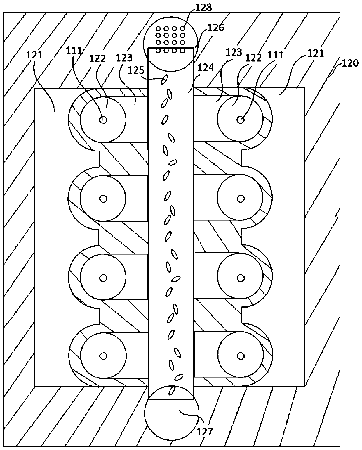 Biomolecule detection chips and detection system based on optical flow control