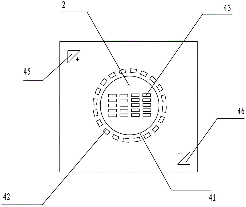 Electric-thermal separated, LED chip integrated and high-reflectivity circuit board and manufacture method thereof