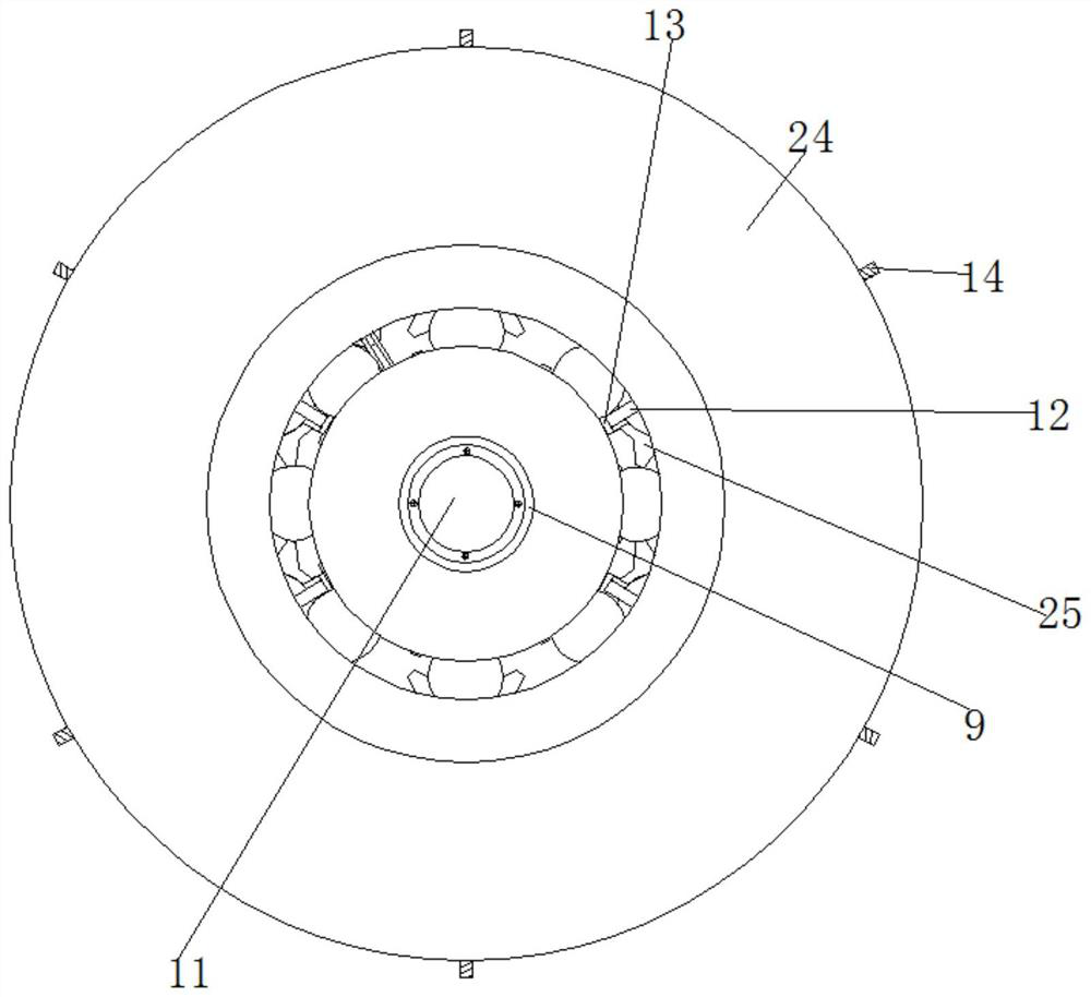 Connecting structure for machining driving motor shaft