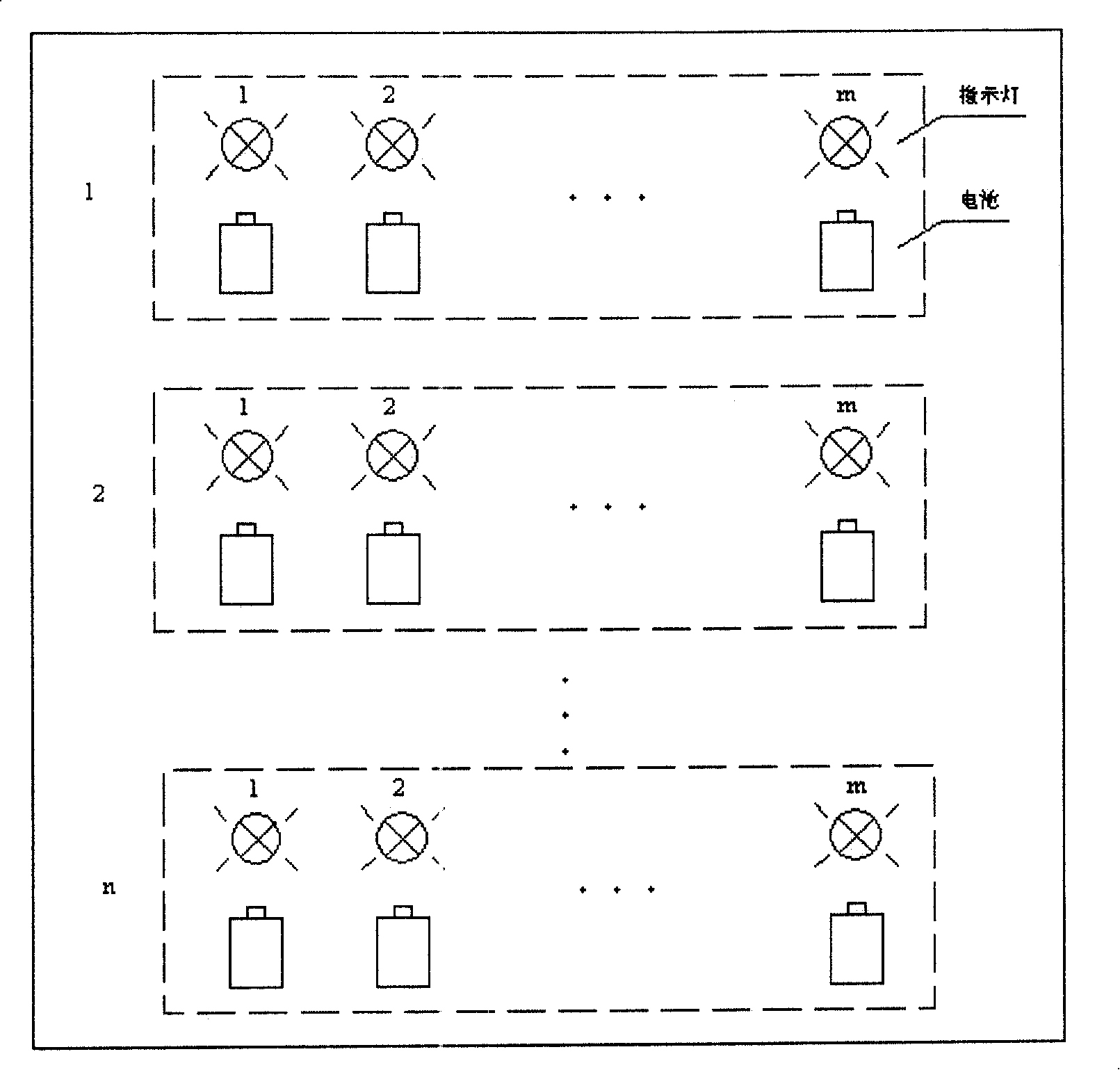 Real-time tracking alarm secondary cell partial volume method