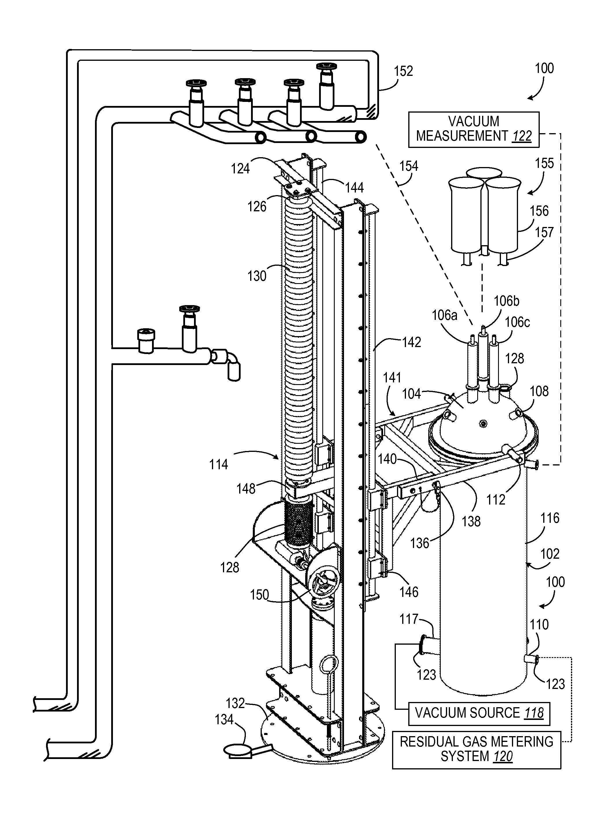 Insulation Test Cryostat with Life Mechanism