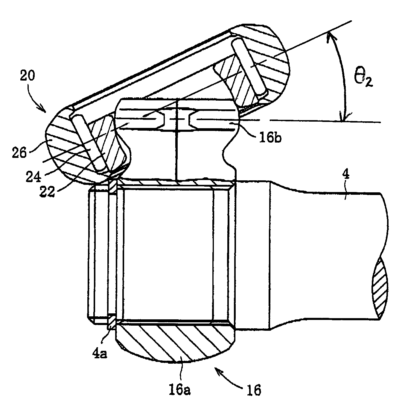 Tripod type constant velocity joint