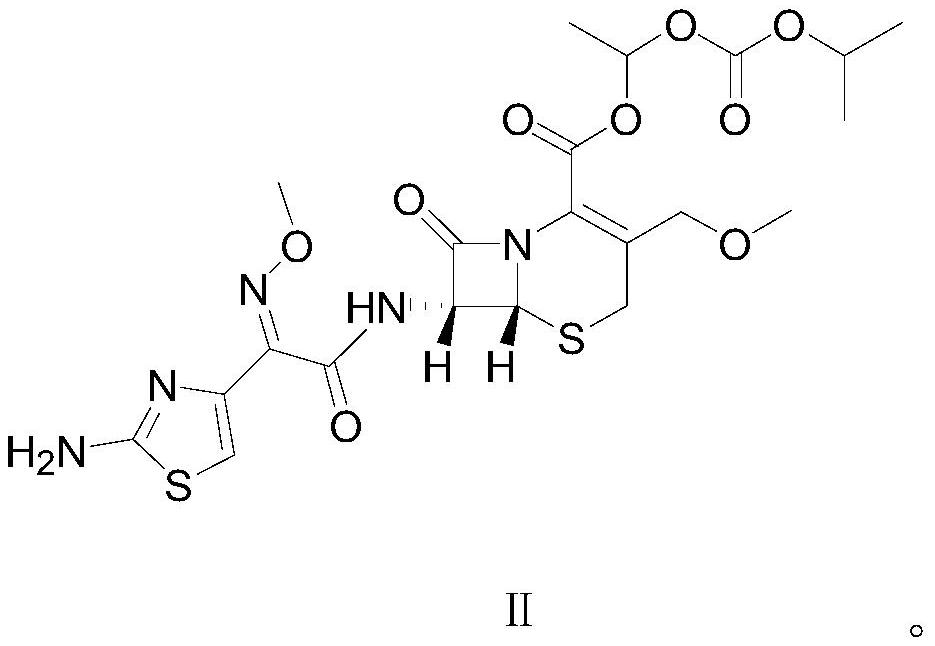 Cefpodoxime proxetil impurity cefpodoxime dipivoxil and preparation method thereof