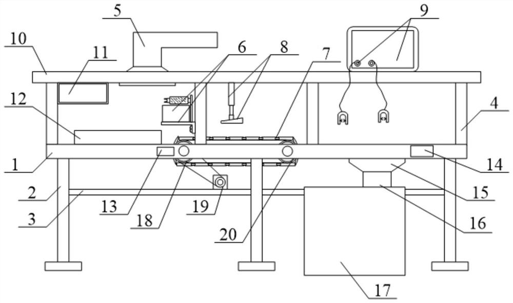 Super capacitor production line and circuit detection system thereof